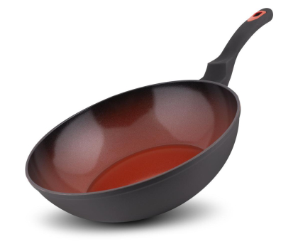 Patelnia i wok LAMART PATELNIA WOK TERRACOTA LT1204 28x8 cm